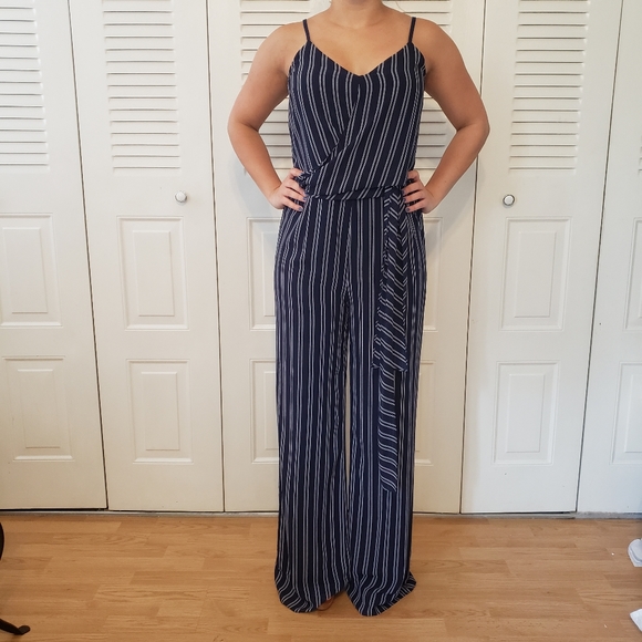 Michael Kors Navy Jumpsuit - Picture 2 of 8